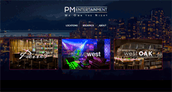 Desktop Screenshot of pmentertainment.com